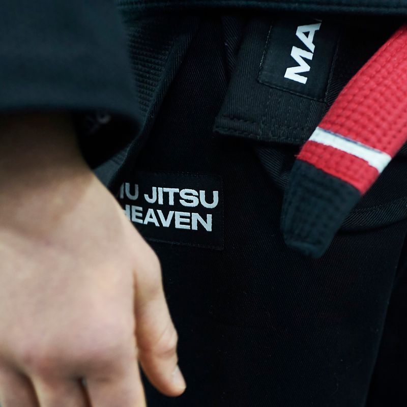 GI do brazylijskiego jiu-jitsu MANTO Heaven BJJ czarny 10