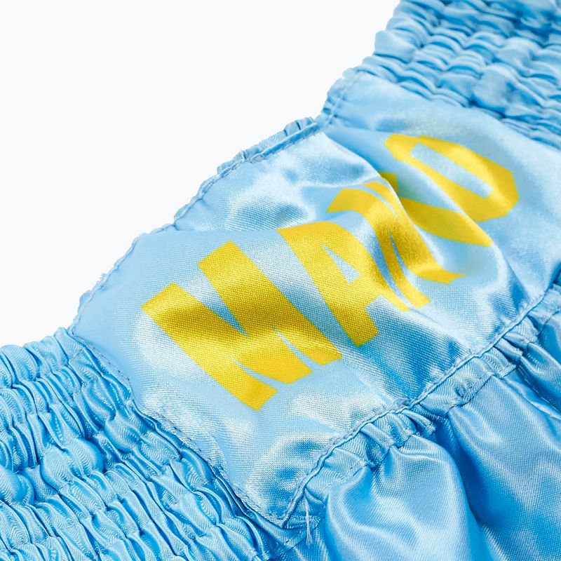 Spodenki MANTO Muay Thai Dual jasny niebieski 3