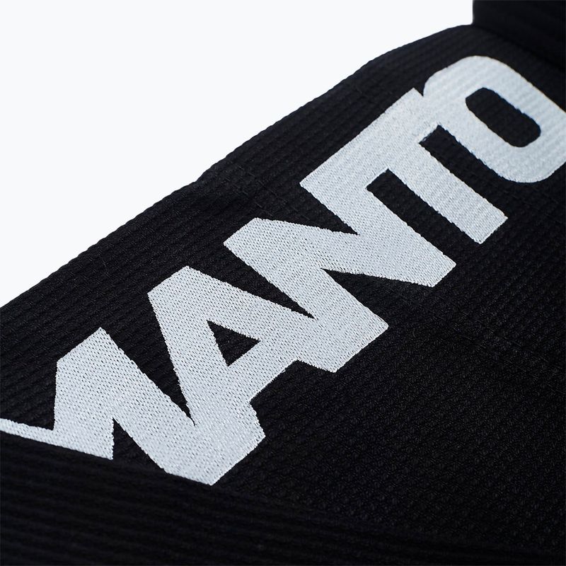 GI do brazylijskiego jiu-jitsu męskie MANTO BJJ X4 czarny 7