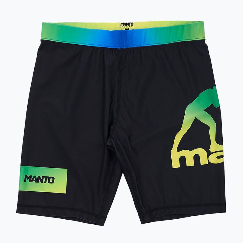 Spodenki treningowe męskie MANTO Rio czarny 3