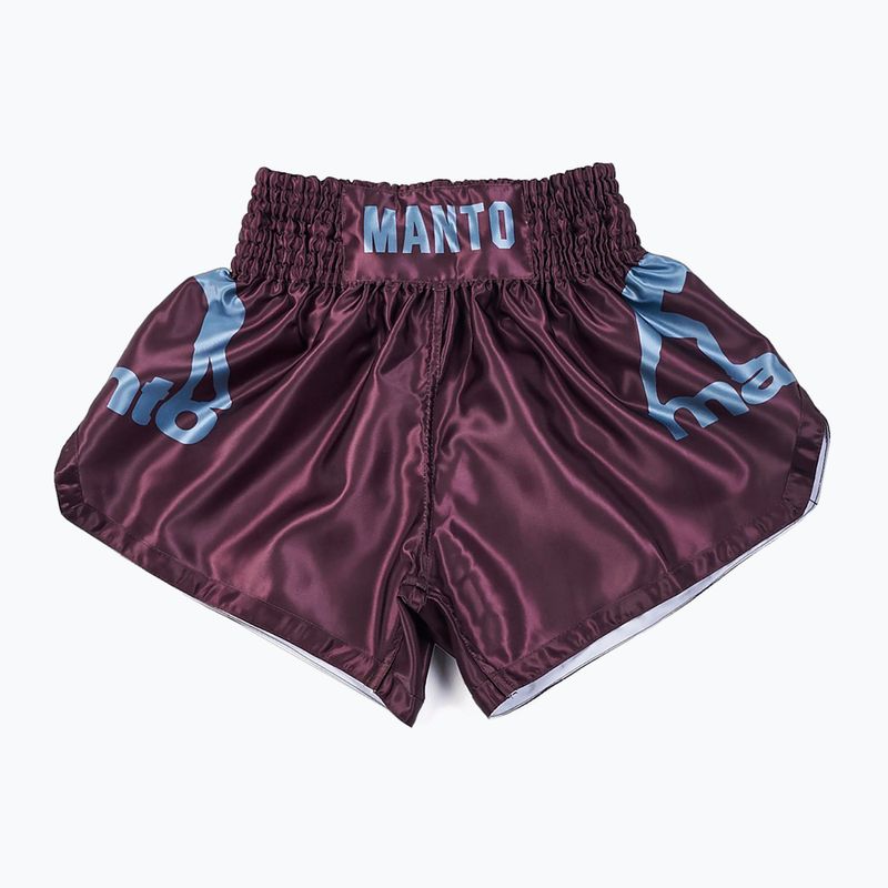 Spodenki MANTO Muay Thai Dual brązowy