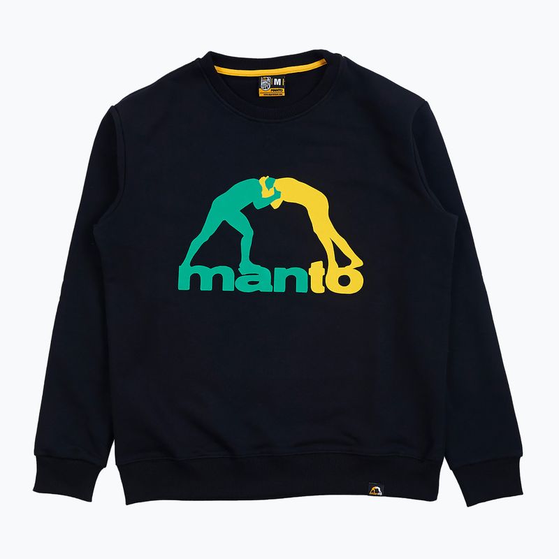 Bluza męska MANTO Duo Summer czarny 7