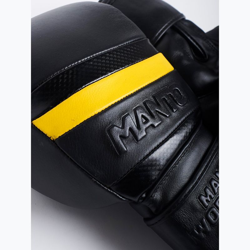 Rękawice bokserskie MANTO Carbon czarny 4