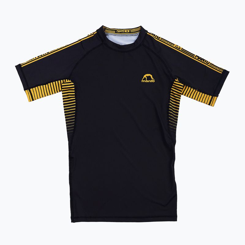 Rashguard męski MANTO Stripe 2.0 czarny 3