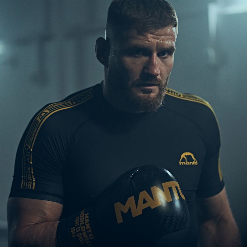Rashguard męski MANTO Stripe 2.0 czarny 9