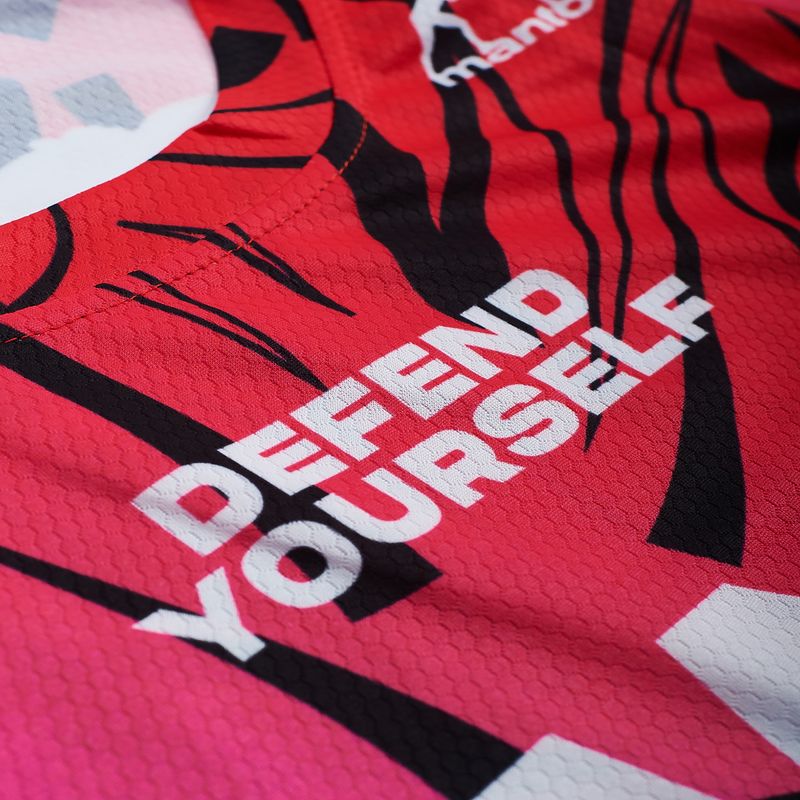 Rashguard męski MANTO Multi Gradient czarny 7