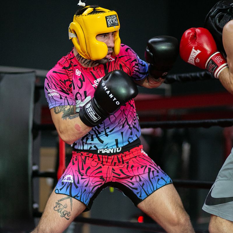 Rashguard męski MANTO Multi Gradient czarny 10