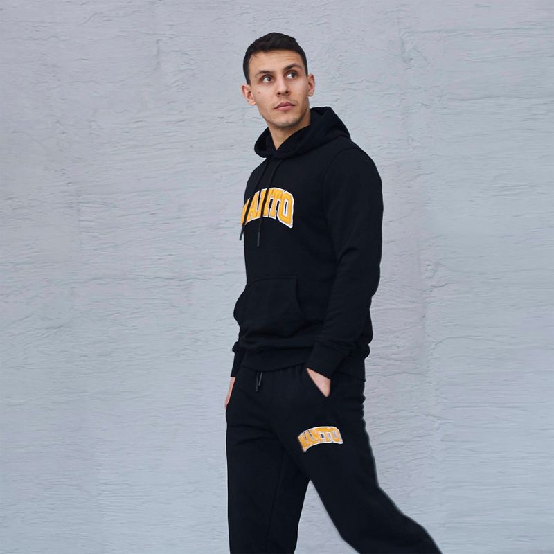 Bluza męska MANTO Varsity czarny 4