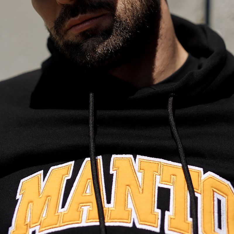 Bluza męska MANTO Varsity czarny 6