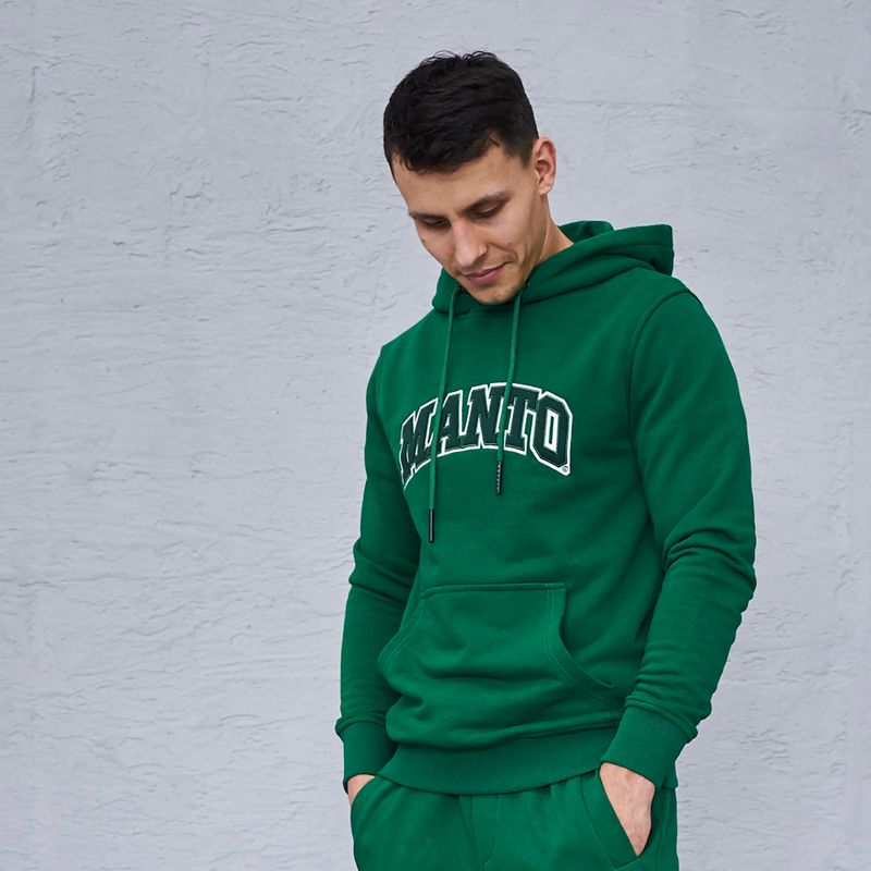 Spodnie męskie MANTO Varsity zielony 5
