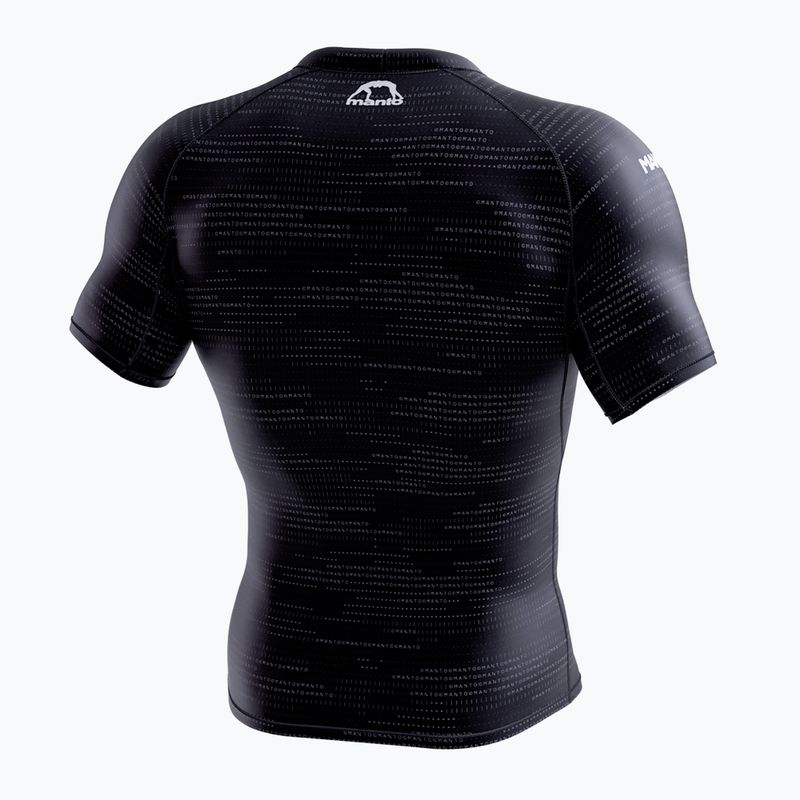 Rashguard męski MANTO Overload czarny 2