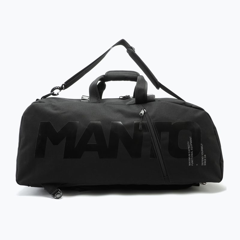 Torba treningowa MANTO 2w1 Blackout czarny 3