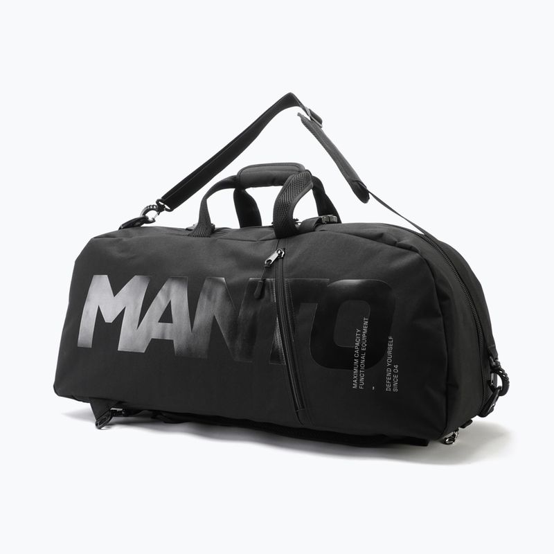 Torba treningowa MANTO 2w1 Blackout czarny 4