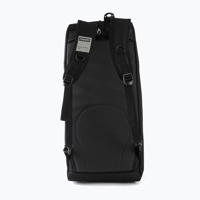 Torba treningowa MANTO 2w1 Blackout czarny 5