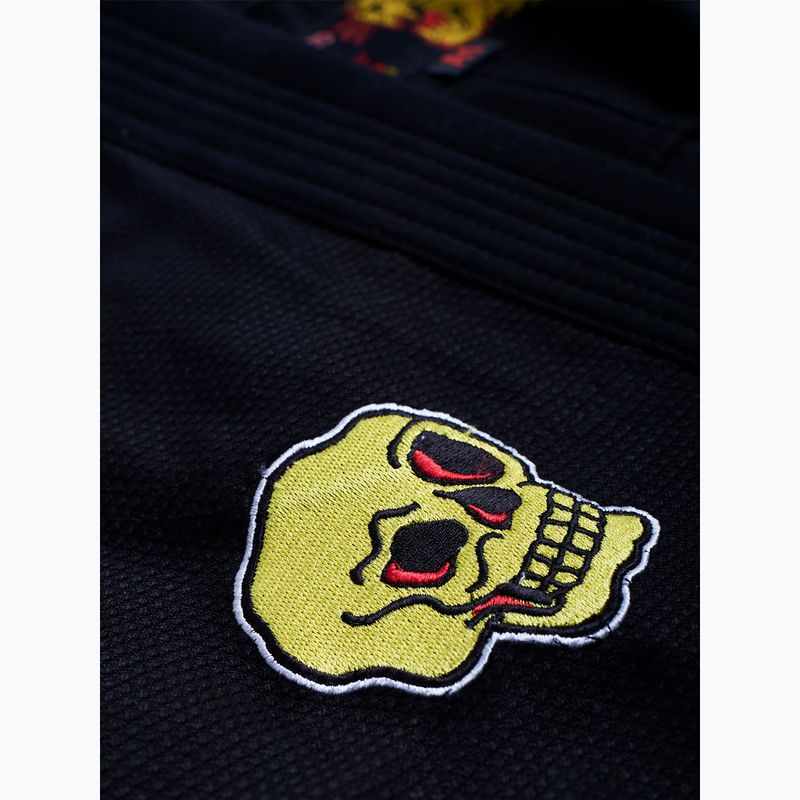 GI do brazylijskiego jiu-jitsu męskie MANTO Coral BJJ czarny 6