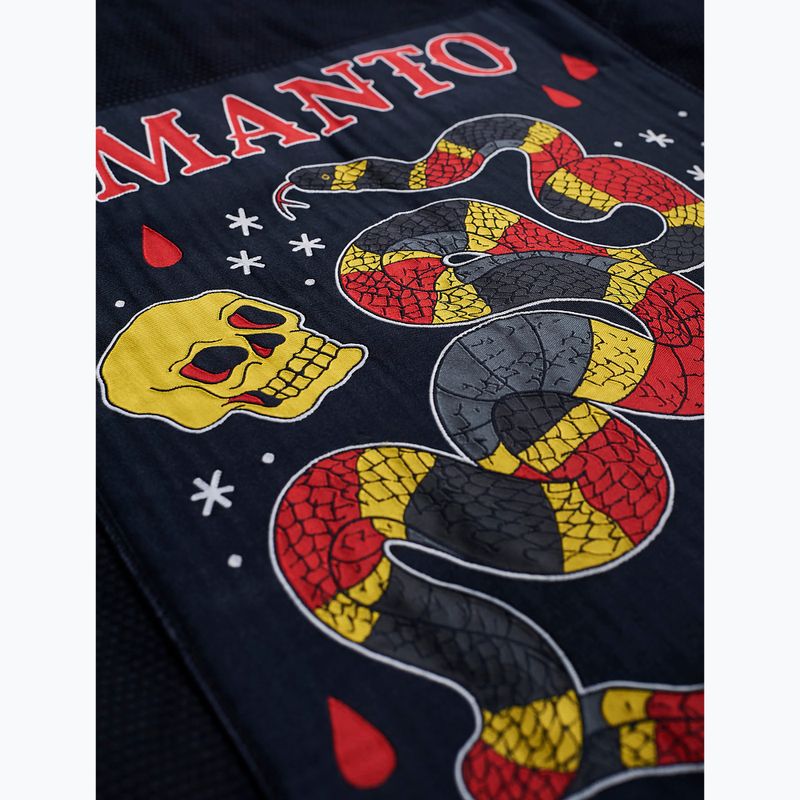 GI do brazylijskiego jiu-jitsu męskie MANTO Coral BJJ czarny 8