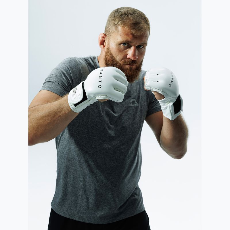 Rękawice MMA MANTO Impact biały 6