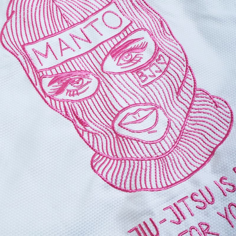 GI do brazylijskiego jiu-jitsu MANTO Balaclava BJJ biały 6