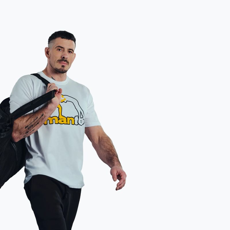 Koszulka męska MANTO Logo biały 4