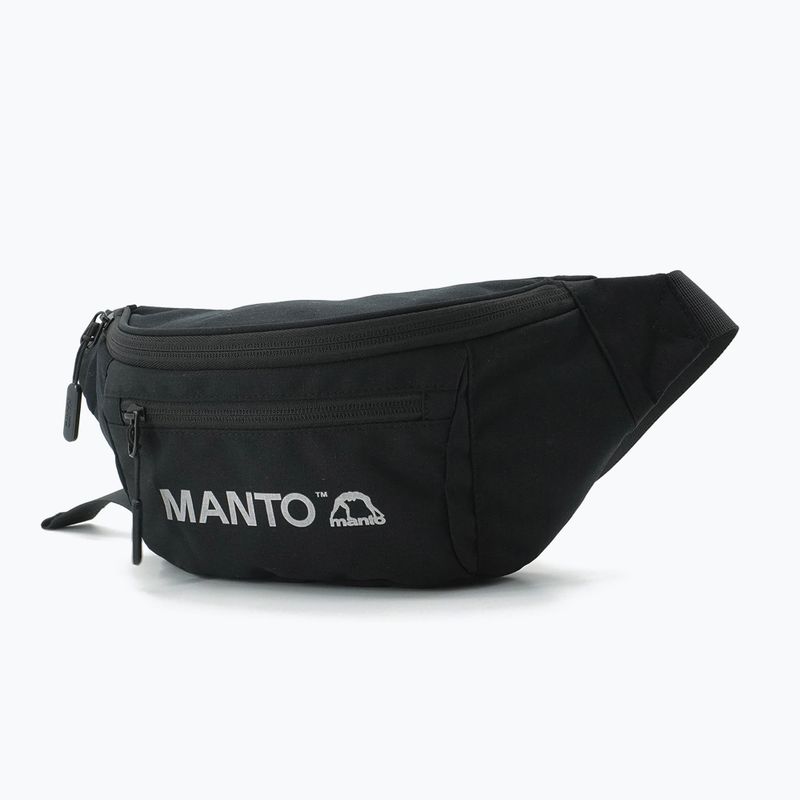 Saszetka nerka MANTO COMBO reflective czarny 2