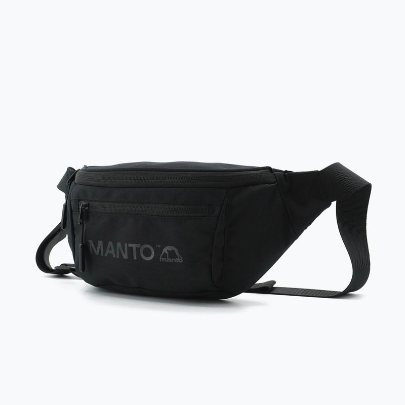 Saszetka nerka MANTO COMBO blackout czarny 3