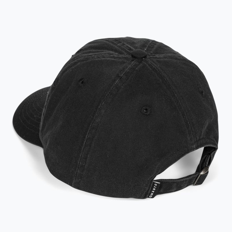 Czapka z daszkiem MANTO Label 23 Dad Cap czarny 3