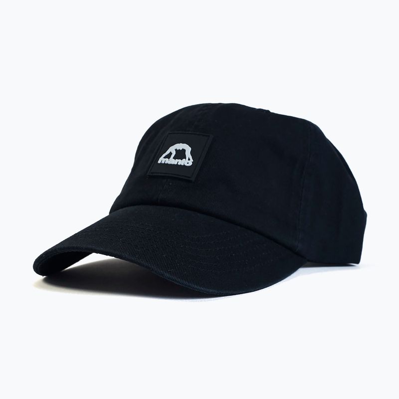 Czapka z daszkiem MANTO Label 23 Dad Cap czarny 5