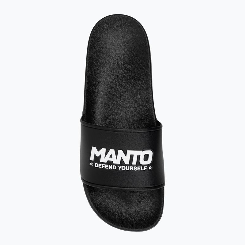 Klapki męskie MANTO Defend czarny 6