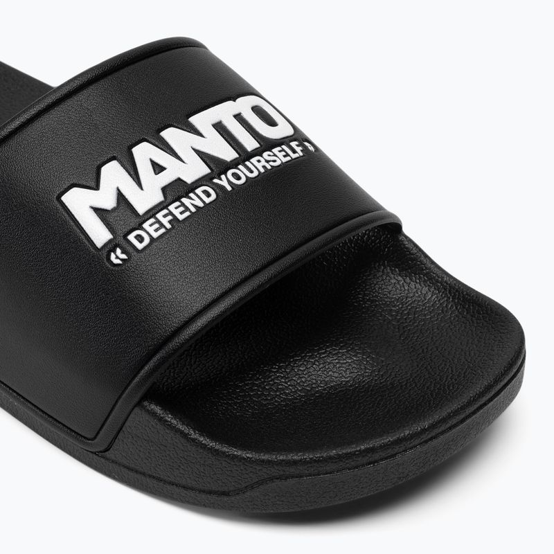 Klapki męskie MANTO Defend czarny 7