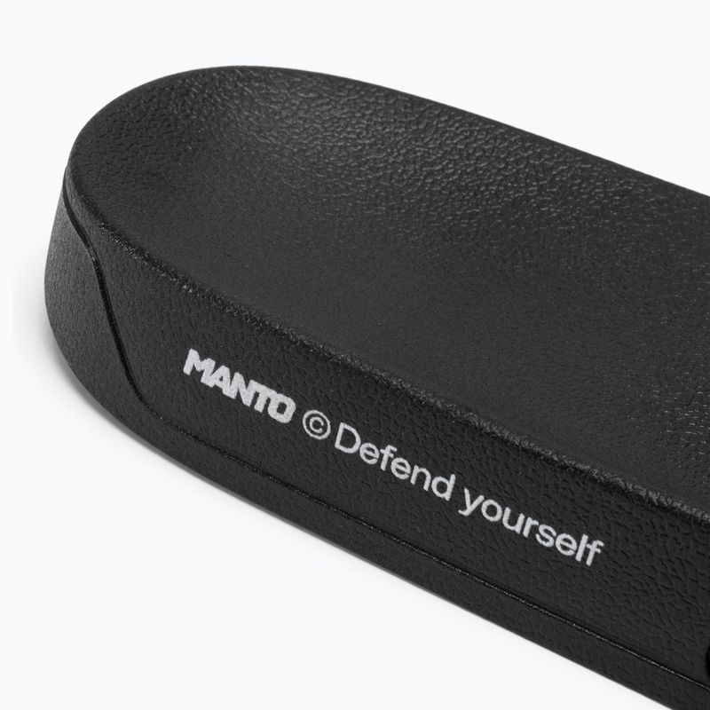 Klapki męskie MANTO Defend czarny 8