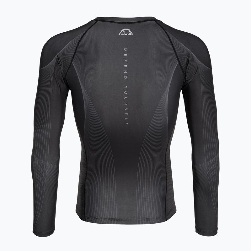 Rashguard longsleeve męski MANTO FLOW czarny 2