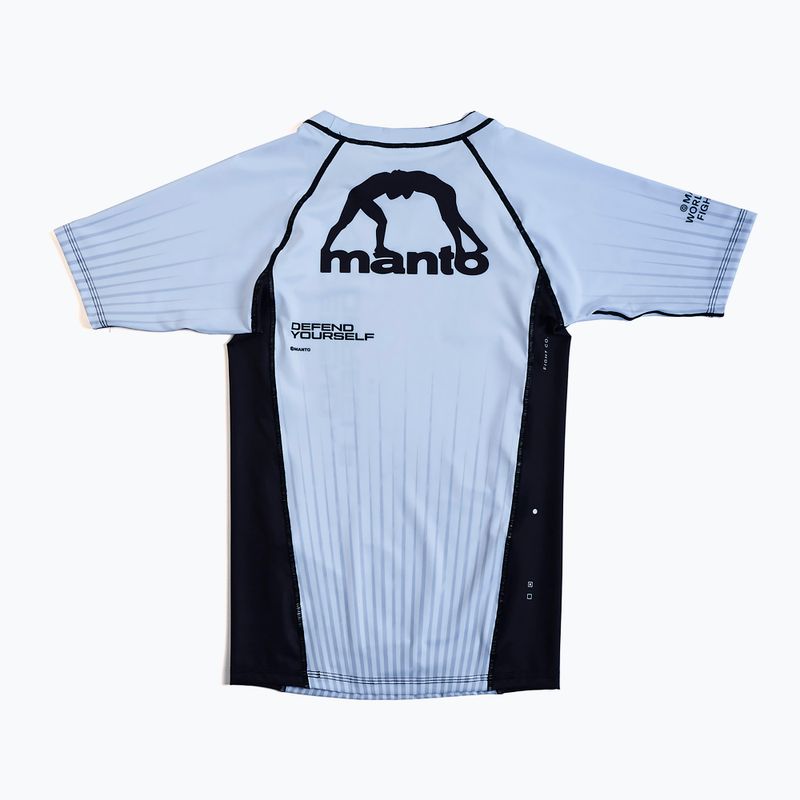 Rashguard męski MANTO Ranked biały 2