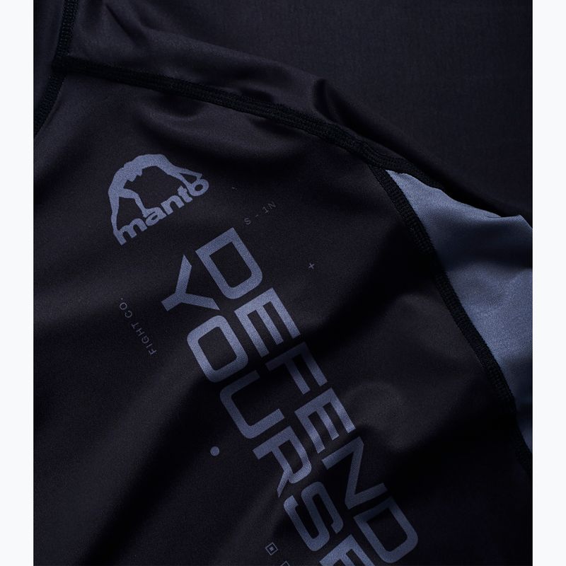 Rashguard męski MANTO Ranked czarny 3
