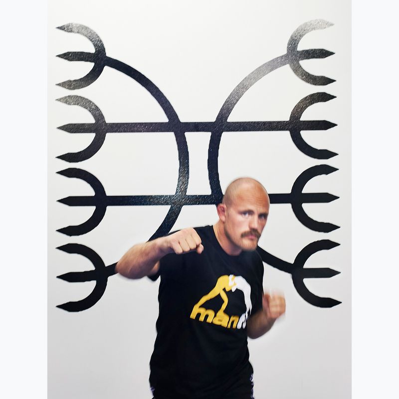 Koszulka męska MANTO Logo czarny 5