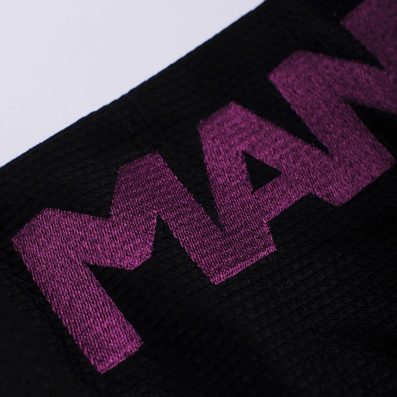 GI do brazylijskiego jiu-jitsu MANTO X5 BJJ black/purple 11