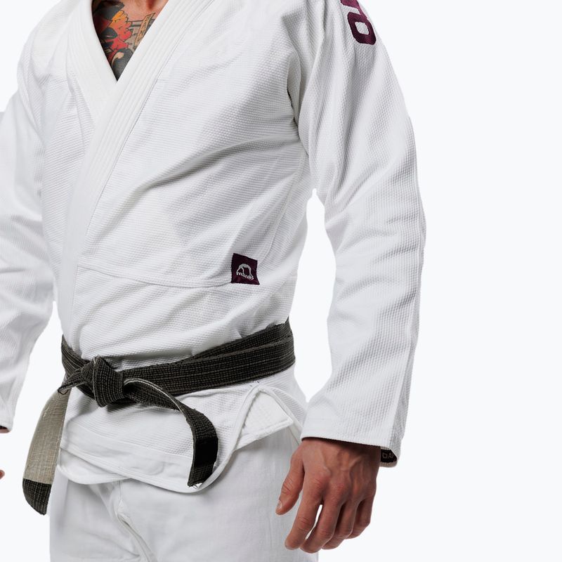 GI do brazylijskiego jiu-jitsu MANTO X5 biały 4