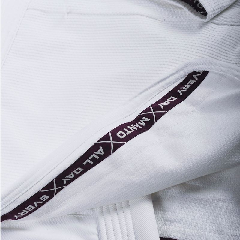 GI do brazylijskiego jiu-jitsu MANTO X5 biały 20