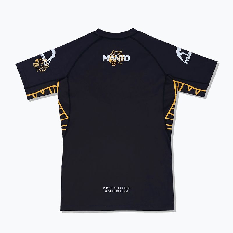 Rashguard męski MANTO Rashguard Wildcat czarny 2