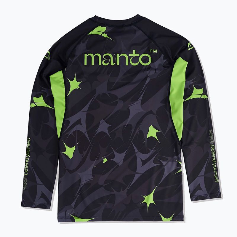 Rashguard męski MANTO Long Sleeve Rashguard Terra czarny 2