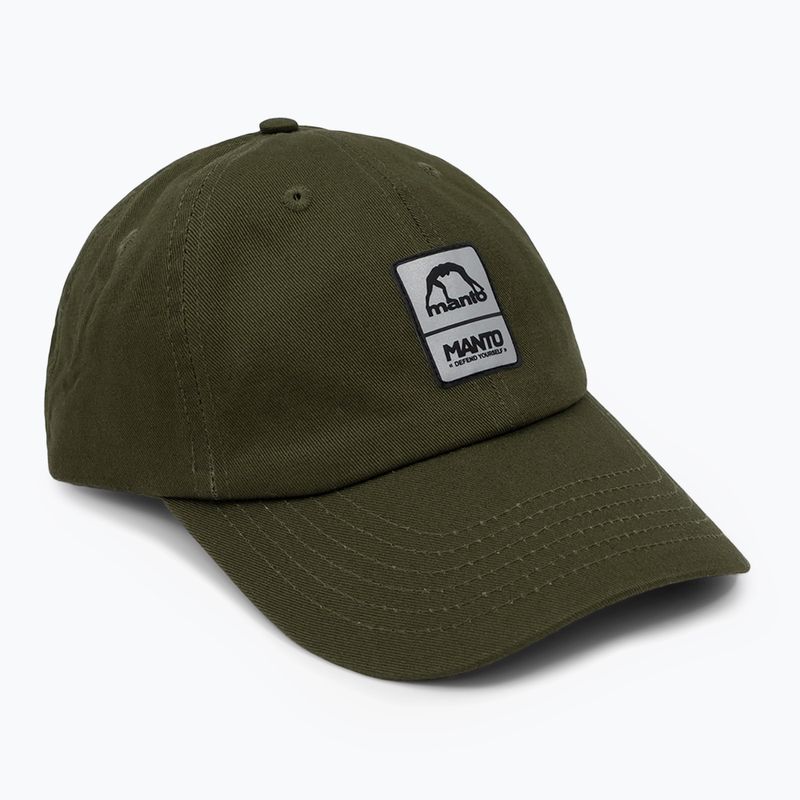 Czapka z daszkiem MANTO Pulse Dad Cap khaki