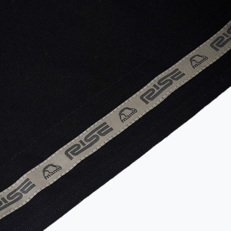 GI do brazylijskiego jiu-jitsu MANTO Rise 2.0 black 12