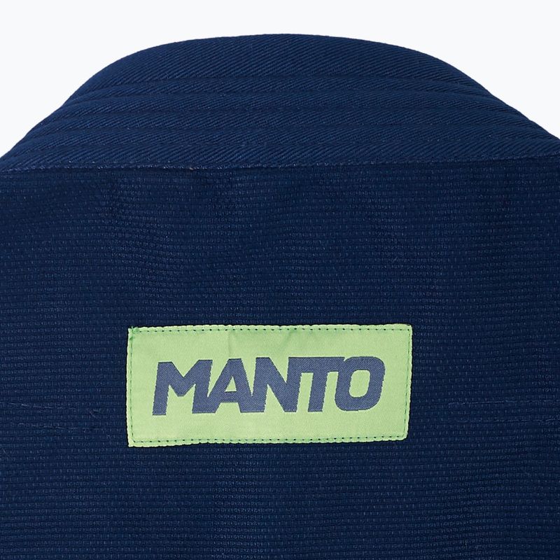 GI do brazylijskiego jiu-jitsu MANTO Rise 2.0 blue 8