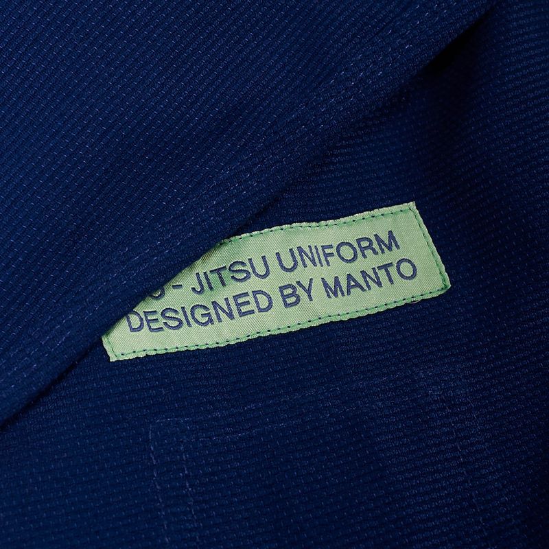 GI do brazylijskiego jiu-jitsu MANTO Rise 2.0 blue 9