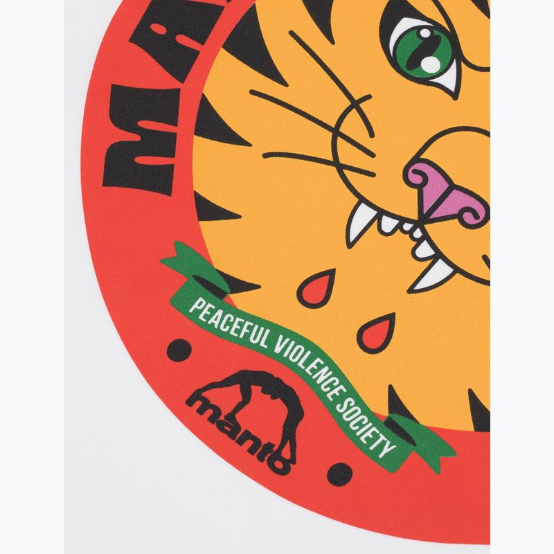 Koszulka męska MANTO Worldwild biały 4