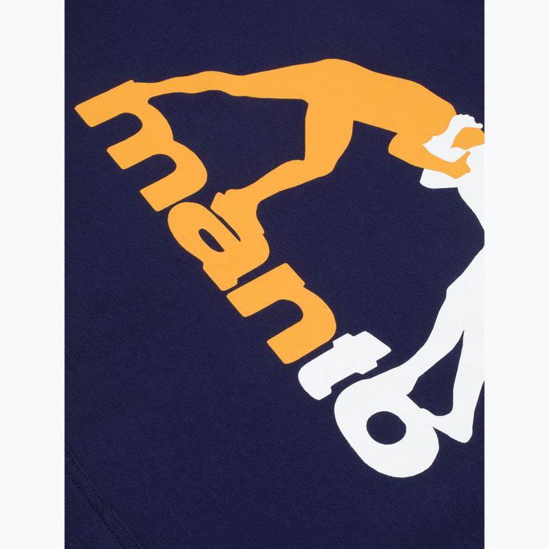 Bluza męska MANTO Logo Hoody granatowy 3