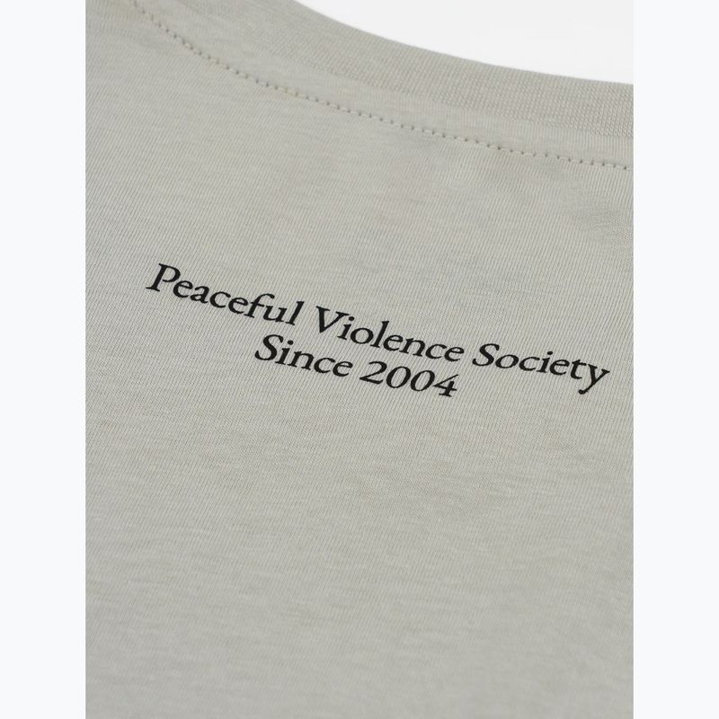 Koszulka męska MANTO Ink jasnoszary 4