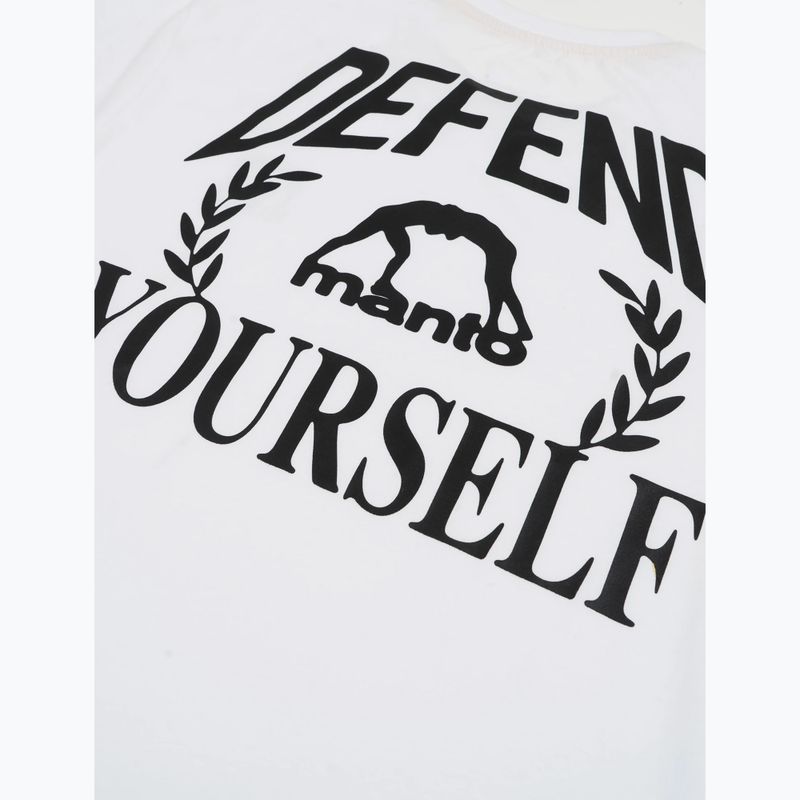 Koszulka męska MANTO Defend 25 biały 4