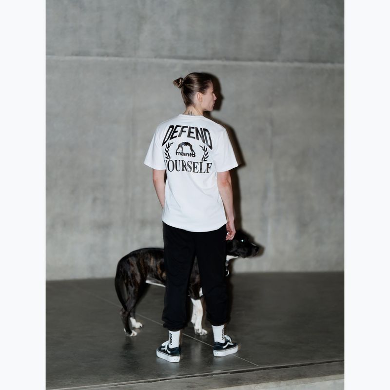 Koszulka męska MANTO Defend 25 biały 5