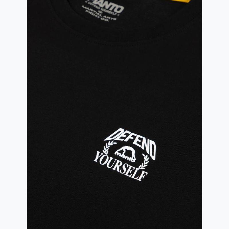 Koszulka męska MANTO Defend 25 czarny 6