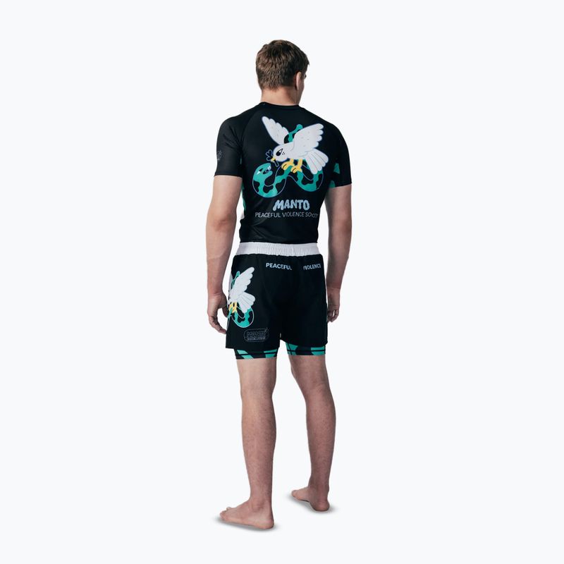 Rashguard męski MANTO Dove czarny 2